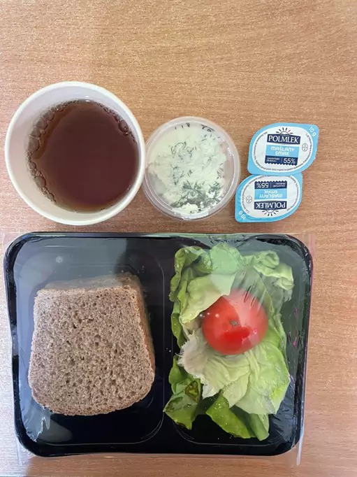 Kolacja: dieta z ograniczeniem łatwoprzyswajalnych węglowodanów (Chorzów, Sosnowiec)
Herbata/kawa zbożowa – chleb graham – margaryna – sałata zielona – pasta z twarogu z koperkiem – pomidor
A: GLU PSZ, GLU ŻYT, GLU JĘCZ, MLE
Kolacja: dieta z ograniczeniem łatwoprzyswajalnych węglowodanów (Chorzów, Sosnowiec)
Herbata/kawa zbożowa – chleb graham – margaryna – sałata zielona – pasta z twarogu z koperkiem – pomidor
A: GLU PSZ, GLU ŻYT, GLU JĘCZ, MLE