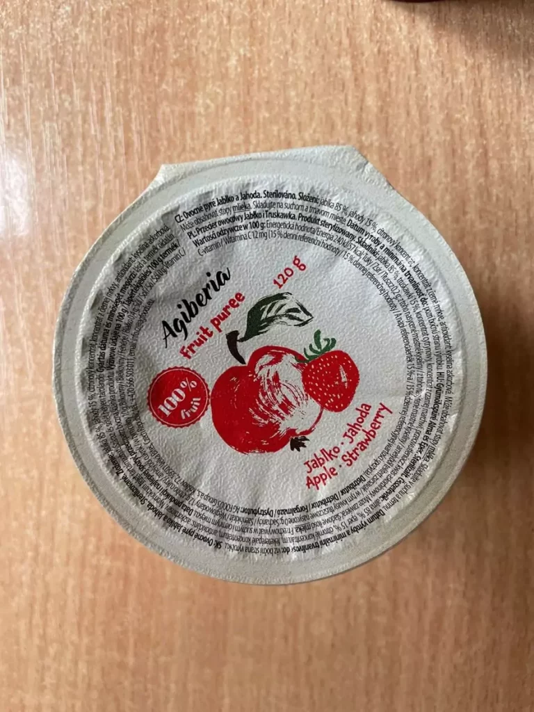 Posiłek nocny: dieta z ograniczeniem łatwoprzyswajalnych węglowodanów (Chorzów, Sosnowiec) 
Przecier owocowo-warzywny 
A: MLE
