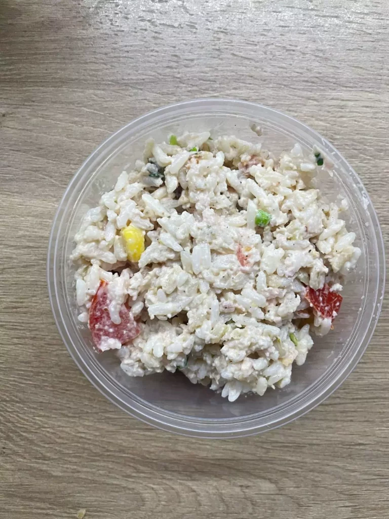 Posiłek nocny: dieta podstawowa (Chorzów, Sosnowiec) 
Sałatka makaronowa z warzywami
A: GLU
