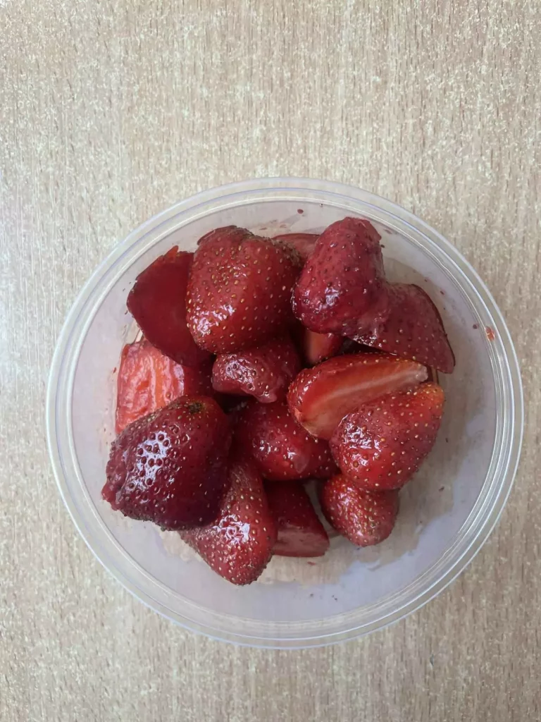 II śniadanie: Dieta z ograniczeniem węglowodanów łatwoprzyswajalnych (Chorzów, Sosnowiec)
Truskawki
A: - 
