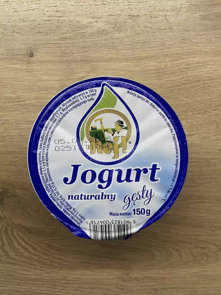 Posiłek nocny: dieta z ograniczeniem węglowodanów łatwoprzyswajalnych (Chorzów, Sosnowiec) 
Jogurt naturalny 
A: MLE 
