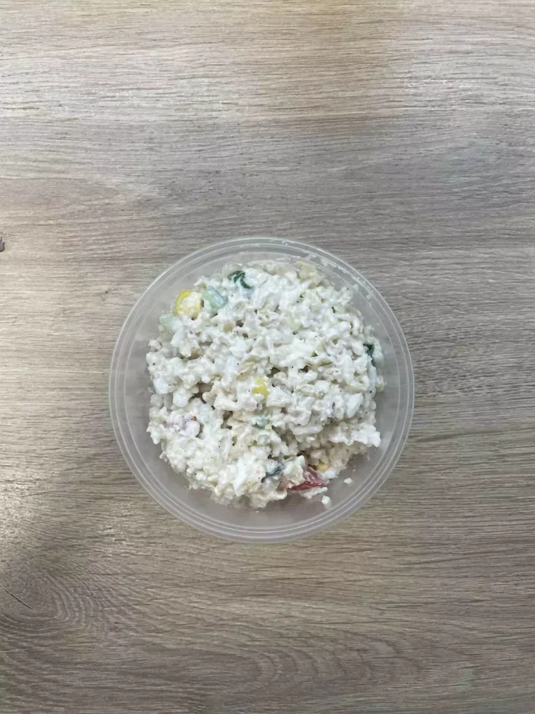 Posiłek nocny: dieta z ograniczeniem węglowodanów łatwoprzyswajalnych (Chorzów, Sosnowiec) 
Sałatka z kaszą i warzywami
A: GLU

