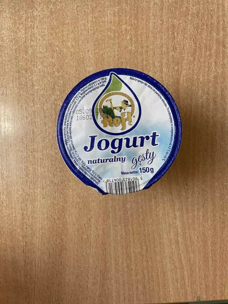 II śniadanie: dieta z ograniczeniem łatwoprzyswajalnych węglowodanów (Chorzów, Sosnowiec) 
Jogurt naturalny
A: MLE

