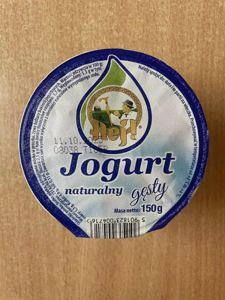 II śniadanie: dieta z ograniczeniem łatwoprzyswajalnych węglowodanów (Chorzów, Sosnowiec) 
Jogurt naturalny
A: MLE 
 II śniadanie: dieta z ograniczeniem łatwoprzyswajalnych węglowodanów (Chorzów, Sosnowiec) 
Jogurt naturalny
A: MLE