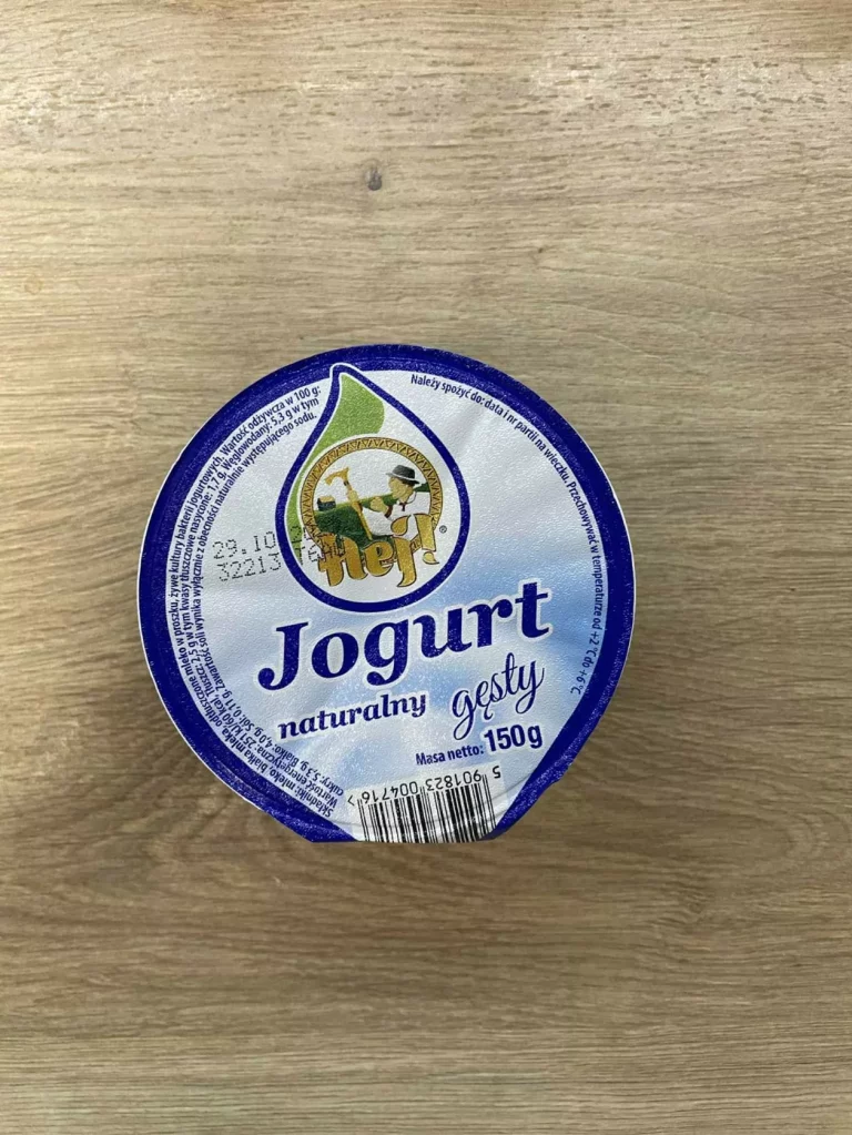 II śniadanie: dieta z ograniczeniem łatwoprzyswajalnych węglowodanów (Chorzów, Sosnowiec) 
Jogurt naturalny
A: MLE 
