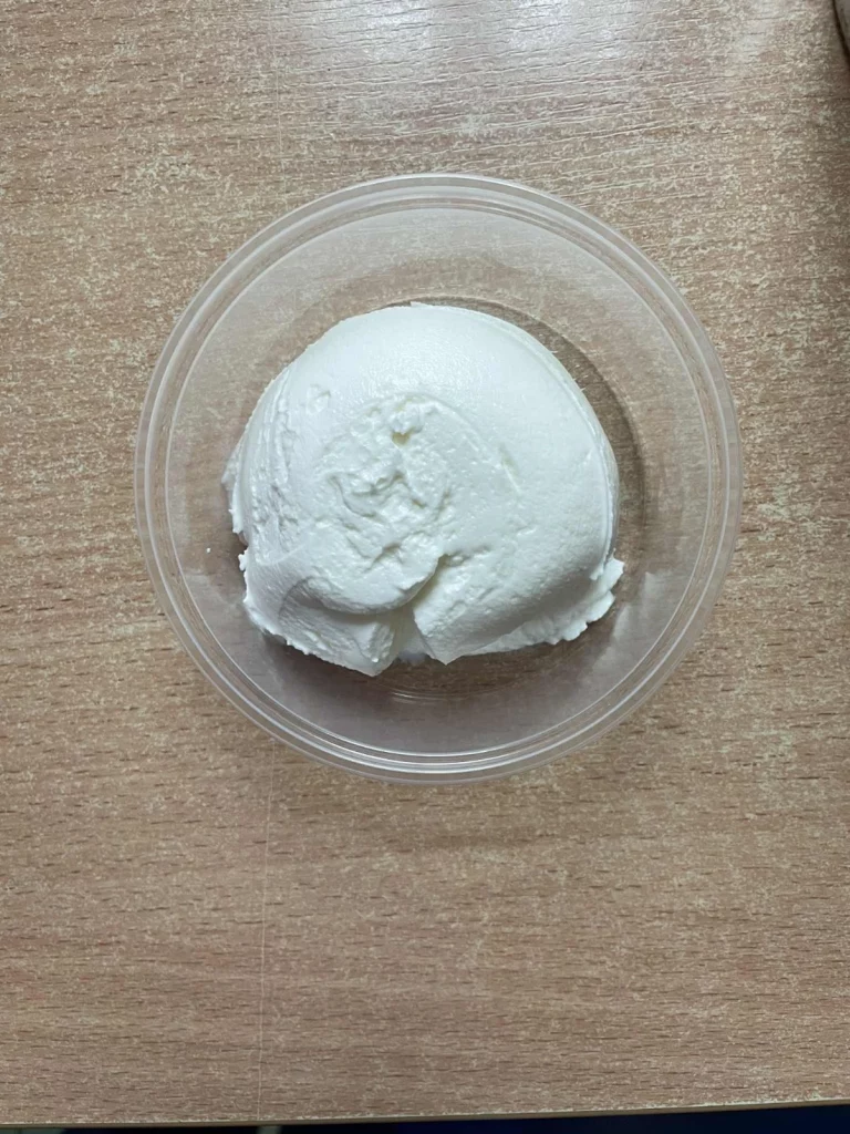 Posiłek nocny: dieta z ograniczeniem łatwoprzyswajalnych węglowodanów (Chorzów, Sosnowiec) 
Serek homogenizowany 
A: MLE
 Posiłek nocny: dieta z ograniczeniem łatwoprzyswajalnych węglowodanów (Chorzów, Sosnowiec) 
Serek homogenizowany 
A: MLE