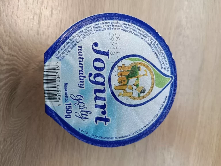 Posiłek nocny: Dieta z ograniczeniem łatwoprzyswajalnych węglowodanów (Chorzów, Sosnowiec) 
Jogurt naturalny 
A: MLE
