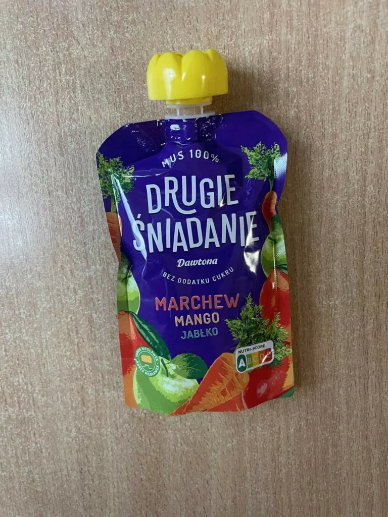 II śniadanie: Dieta podstawowa (Chorzów, Sosnowiec) 
Mus owocowy
A: - 
